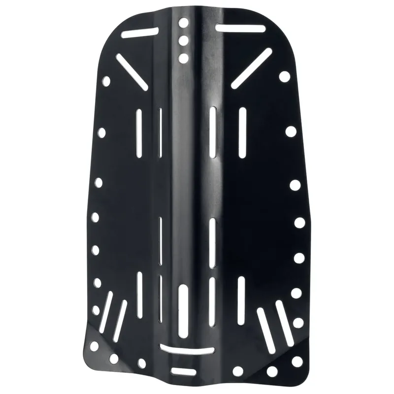 Aluminium Back Plate Black For Modular Bcd Seac 0450009 Echt