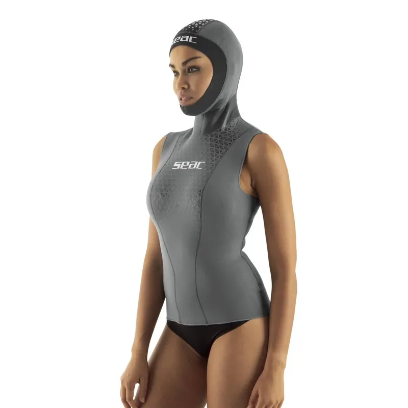 Letzte Chance Hoody Woman 2mm L Seac 11-31-L
