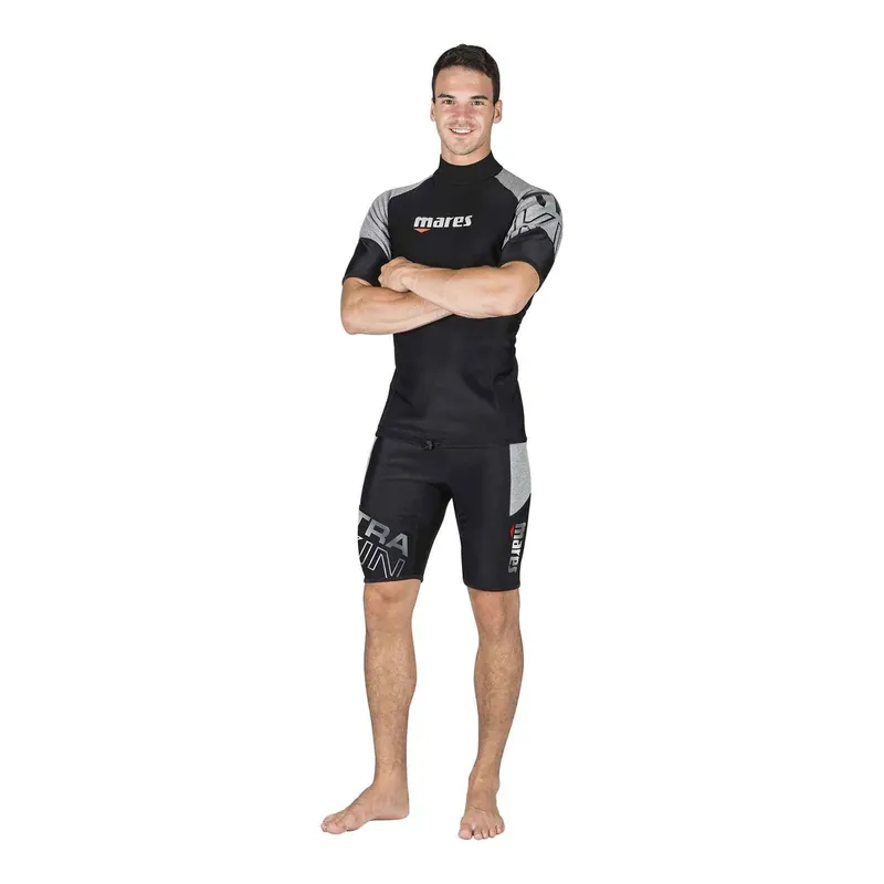Super-Preis Diving Undersuit Ultraskin Short Sleeve Man Black-Grey XL Mares 412393XL