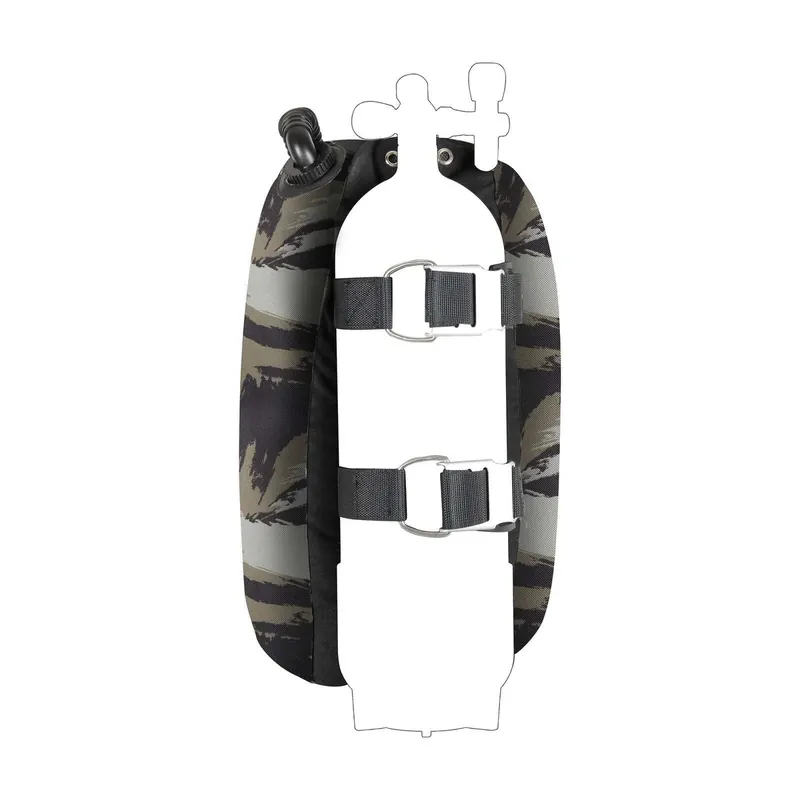 Wochenendangebot Buoyancy System Tactical Green Single Backmount Set Mares 4175741634