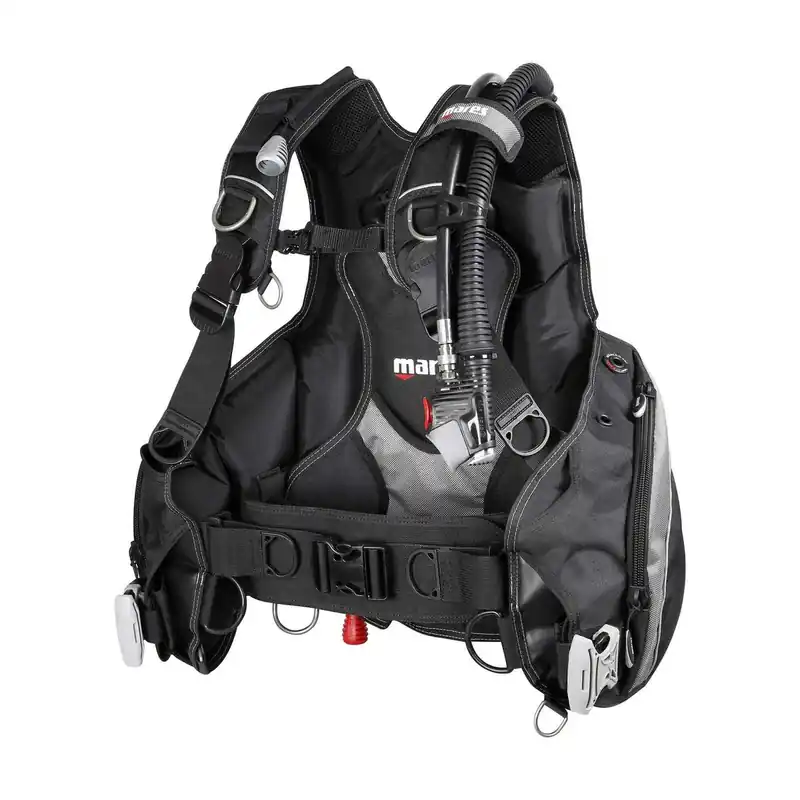Kracherpreis Dive Bcd Prestige Unisex Black-Silver M Mares 417232BKSIM