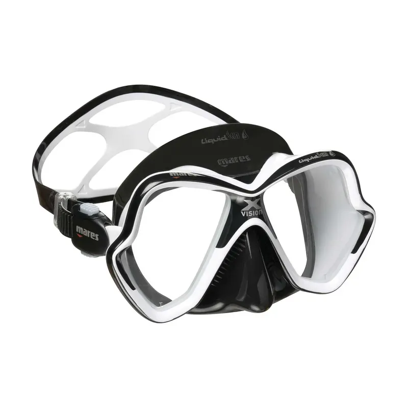 Neu Im Sortiment Diving Mask X-Vision Ultra Liquidskin Black-White Mares 411052CLWHKWHK