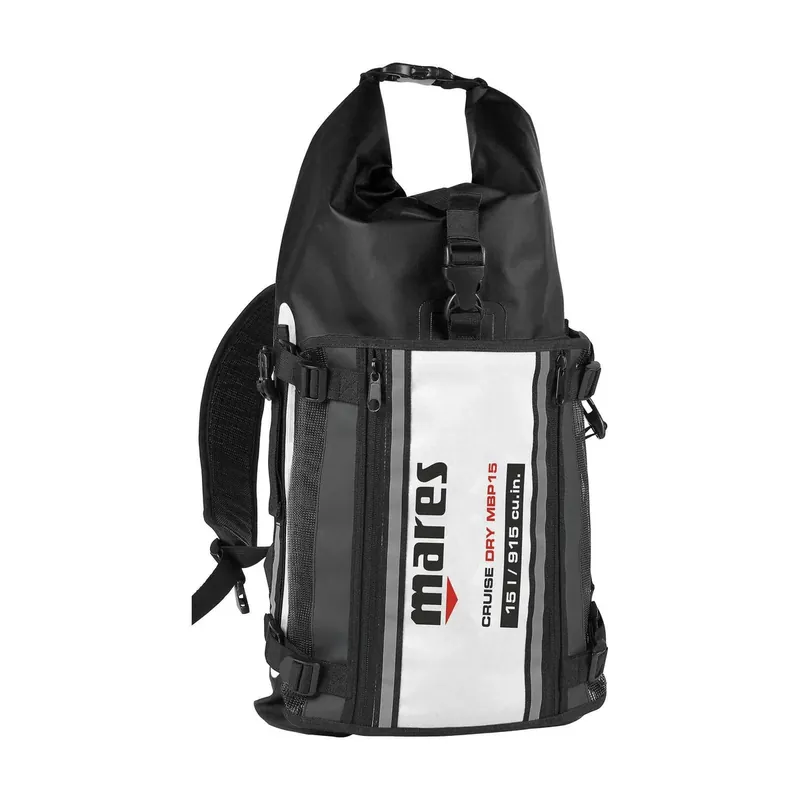 Sichere Zahlung Dive Bag Cruise Dry Mbp15 Black-White Mares 415450BKWH