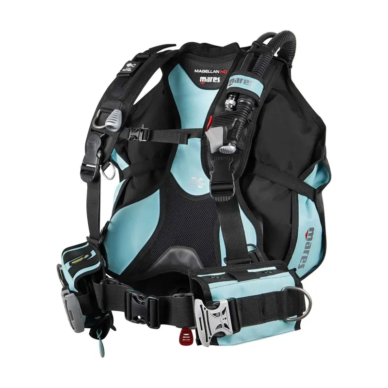 Dive Bcd Magellan Hd Black-Aquamarine M Mares 417231BKAQM Sichere Zahlung