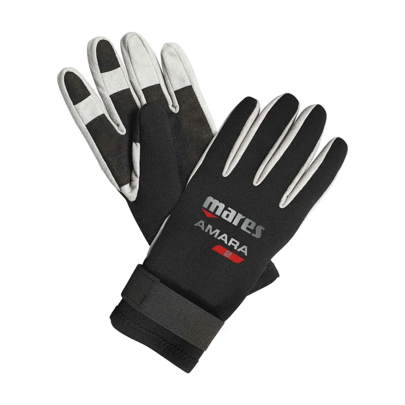 Geprüft Diving Gloves Amara 2mm Black-White L Mares 412722L