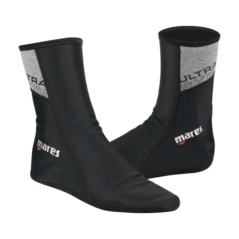 Finale Aktion Diving Socks Ultraskin Black-Grey L Mares 412642L