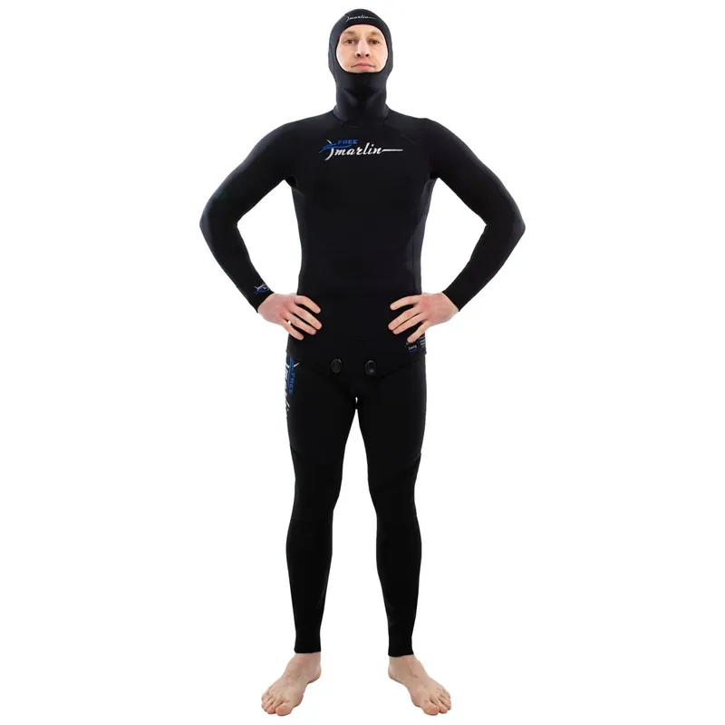 Freediving Full Wetsuit Free Man 3mm Black Size XL Marlin 116996 Rabatt