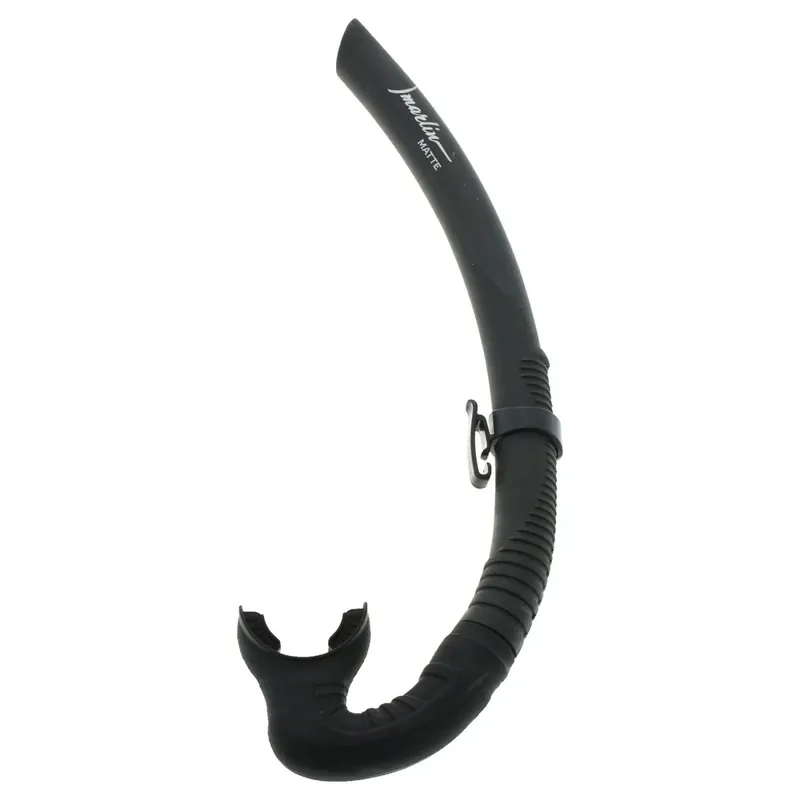 Snorkel Tube Matte Black Marlin 10294 Super-Preis