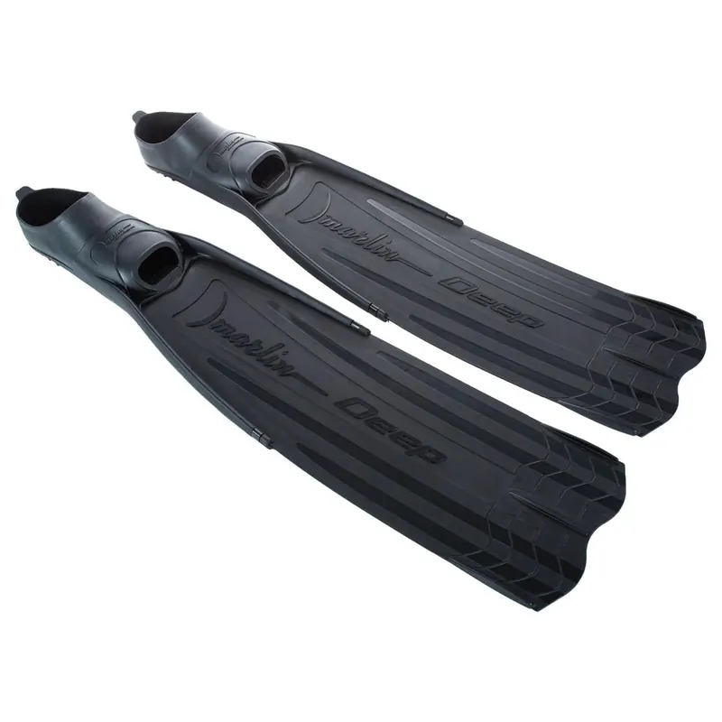 Spearfishing Fins Deep Black Size 49-50 Marlin 216892 Garantierte Lieferung