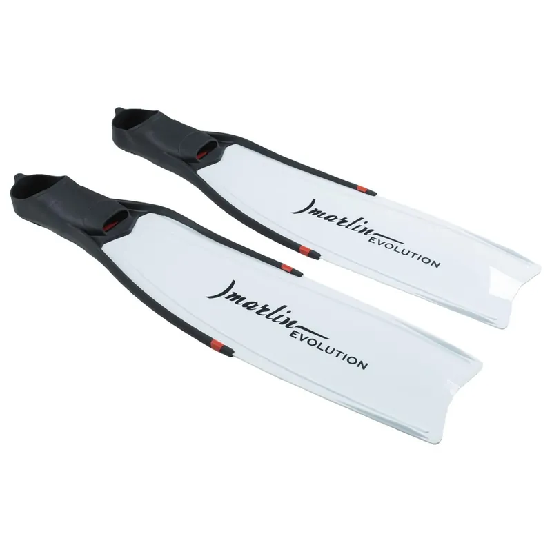 Freediving Fins Evolution Black-White Size S-39-40 Marlin 216873 Wochenendangebot