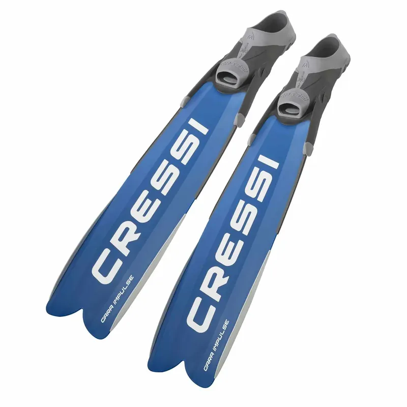 Neue Ware Freediving Fins Gara Turbo Impulse Blue EU 44-45-UK 10-10,5 Cressi BH152044