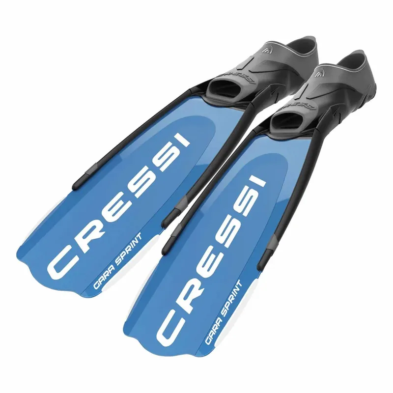 Günstig Freediving Fins Gara Modular Sprint Blue EU 36-37-UK 3-4 Cressi BH082036