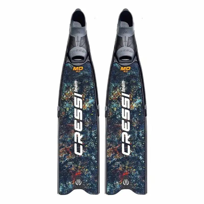 Freediving Fins Gara Turbo Carbon Md 3.0 42-43 Cressi ABH107642 Echt