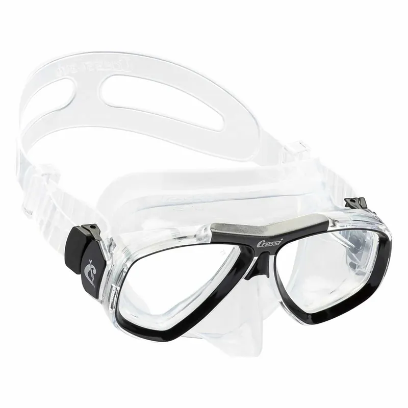 Günstig Diving Silicone Mask Focus Transparent Cressi DS241060