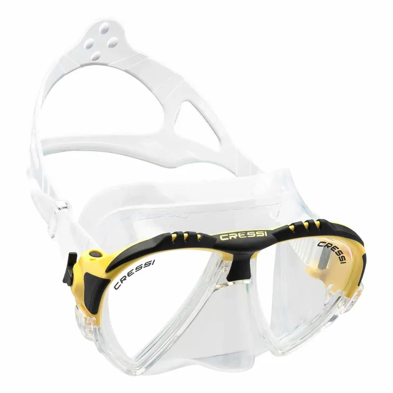 Jetzt Kaufen Diving Silicone Mask Matrix Transparent-Yellow Cressi DS301010