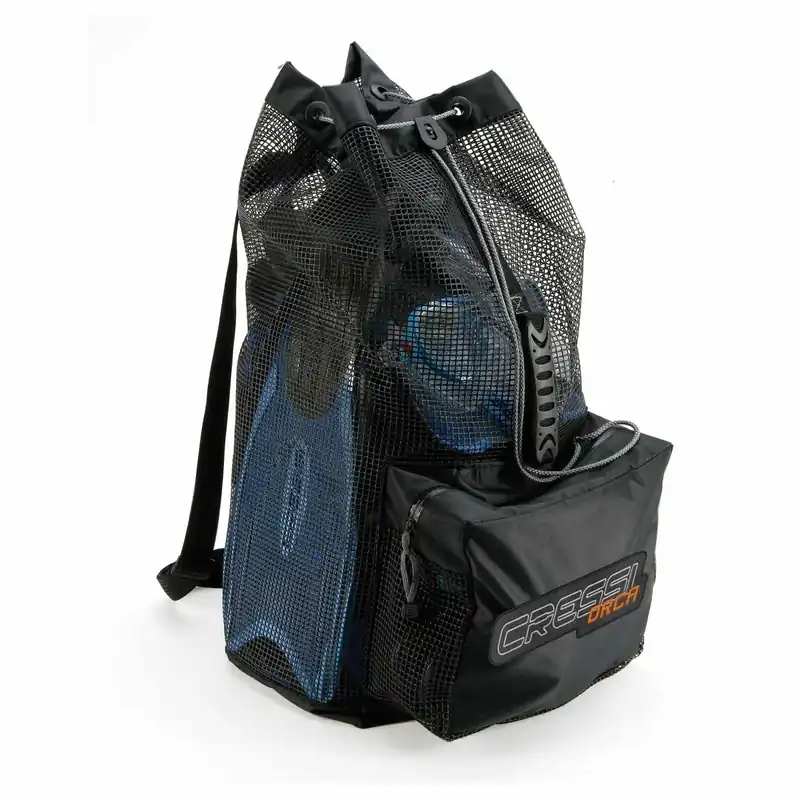 Finale Aktion Mesh Duffel Bag Orca Black 67x40x22,5cm Cressi BUA925510