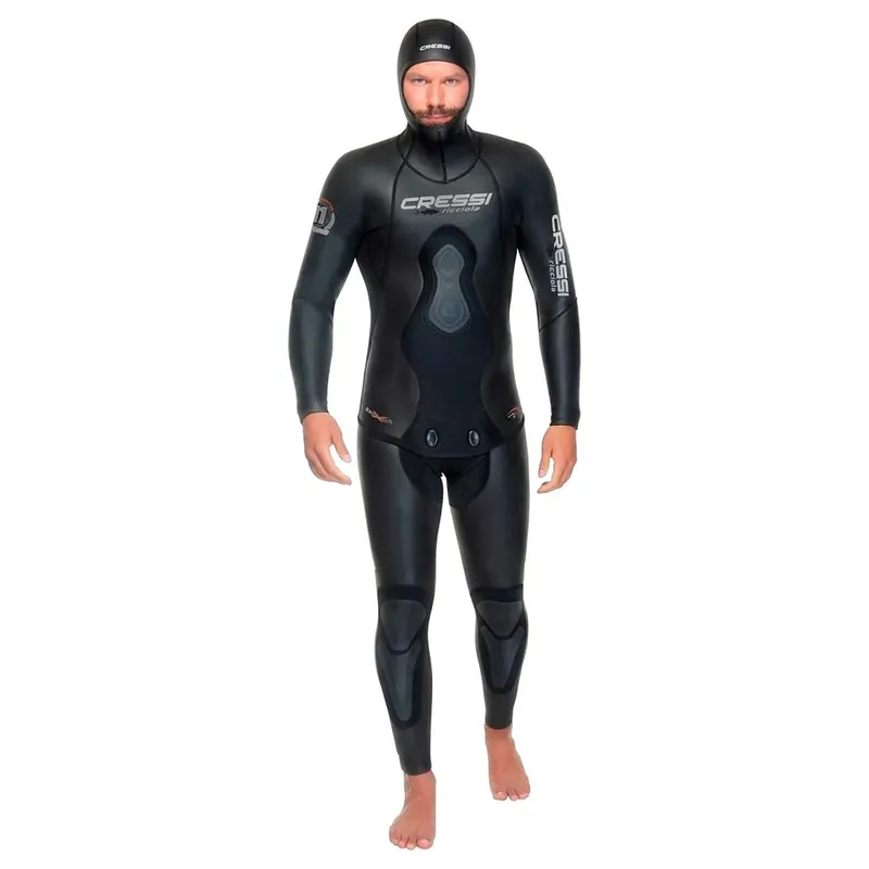 Wetsuit Ricciola Man 7mm Black XXL Cressi CLU490436 Neu