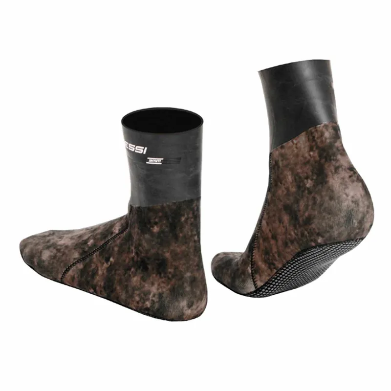 Billig Diving Socks Sarago 3mm Camo-Brown L-42-43 Cressi XLX434314