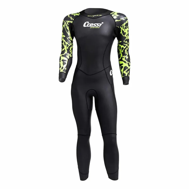Wetsuit Kuwae Man 2mm Black Line L-4 Cressi DG002704 Markenware