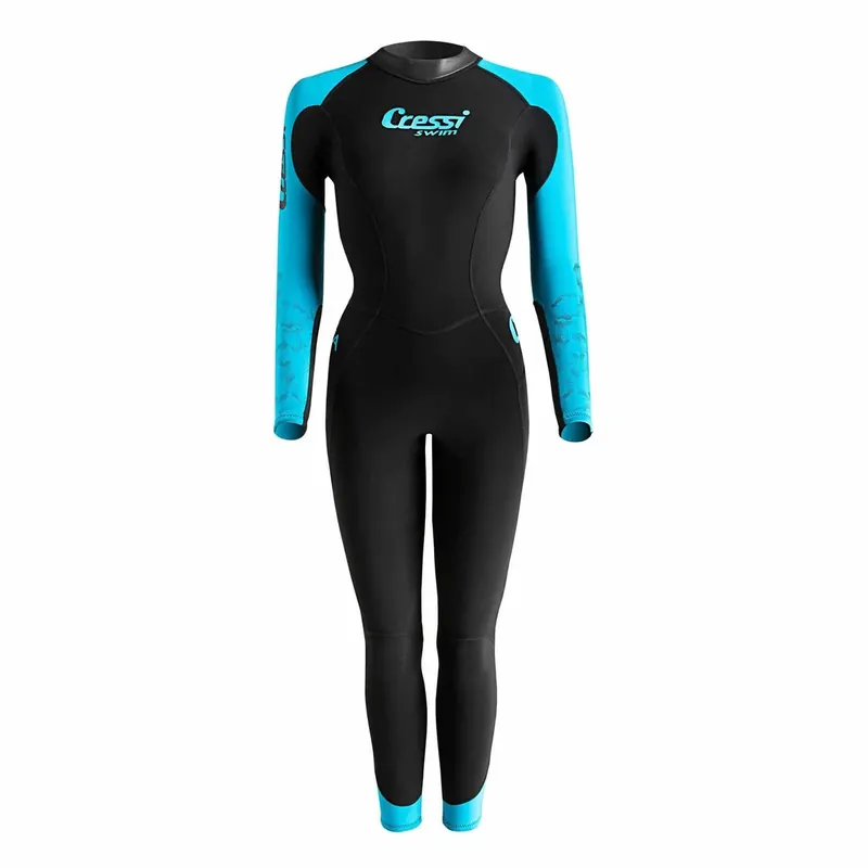 Wetsuit Karua Woman 3-2mm Black-Turquoise XS-1 Cressi DG003001 Super-Preis