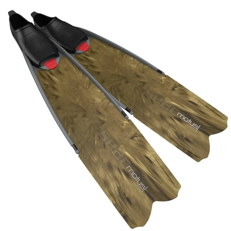 Angebot Freediving and Spearfishing Fins Motus Camo-Brown Size 36-38 Seac 71-25CM-36-38