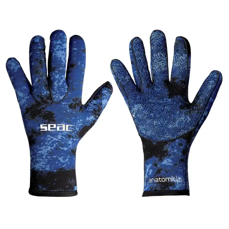 Gloves Anatomic Camo Blue 3,5mm M Seac 16-2-M Solange Der Vorrat Reicht
