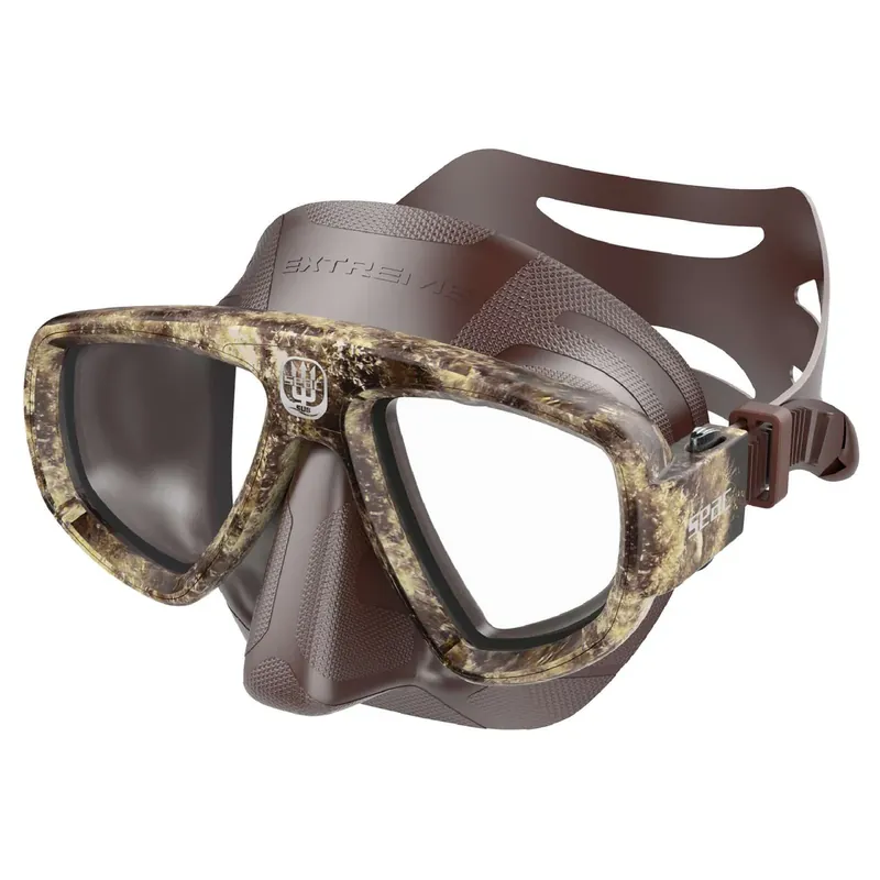 Freediving Mask Extreme Camo Brown Seac 75-33K-SBR Top-Preis