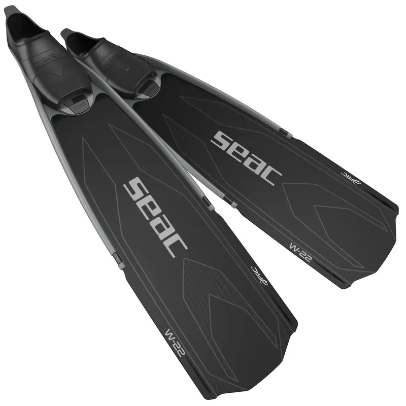 Bestpreis Freediving and Spearfishing Fins W-22 Black 45-46 Seac 71-59N-45-46