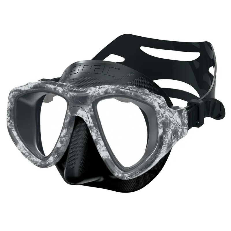 Freediving Mask One Camo Black-Grey Seac 9449CG Letzte Chance