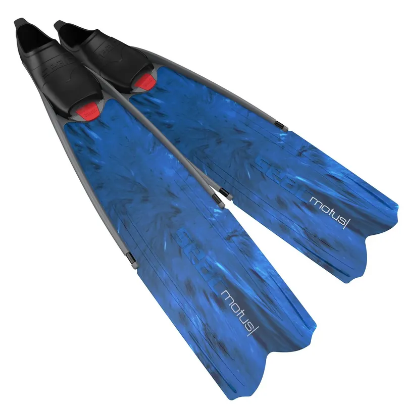 Freediving and Spearfishing Fins Motus Camo-Blue Size 35-36 Seac 71-25CB-35-36 Billig