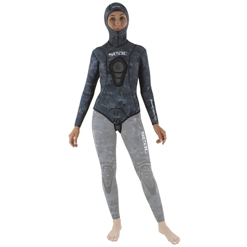 Wetsuit Jacket Snake Woman 5mm Camo S Seac 1-146-S Top-Preis