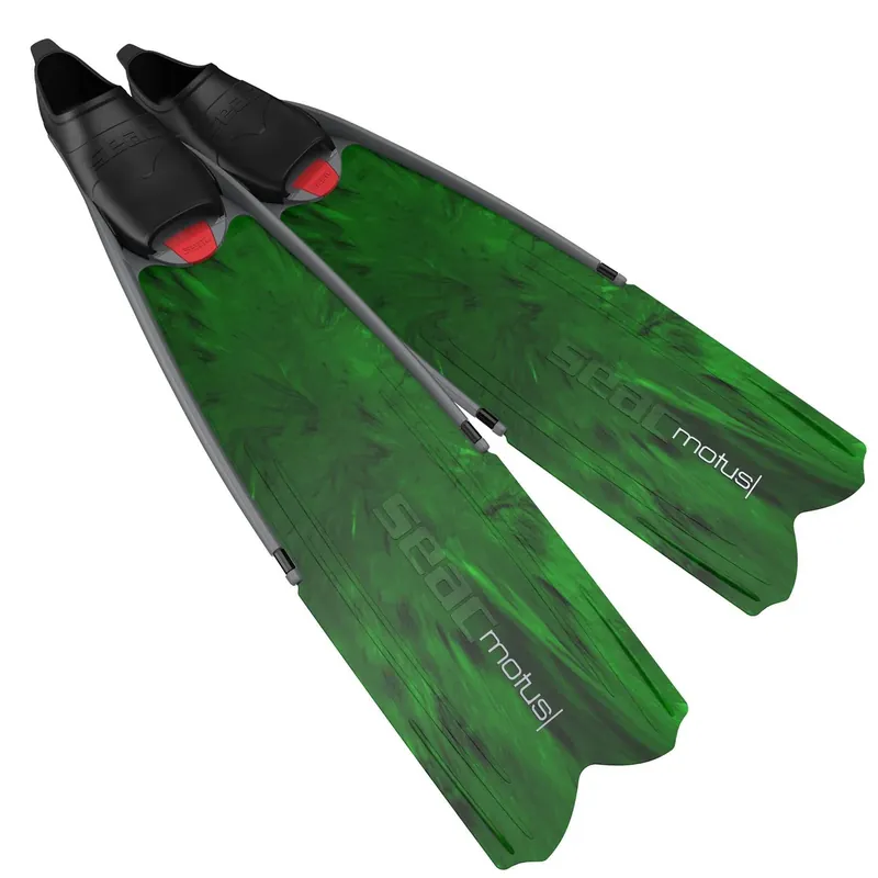 Bestseller Freediving and Spearfishing Fins Motus Camo-Green Size 47-48 Seac 71-25CV-47-48