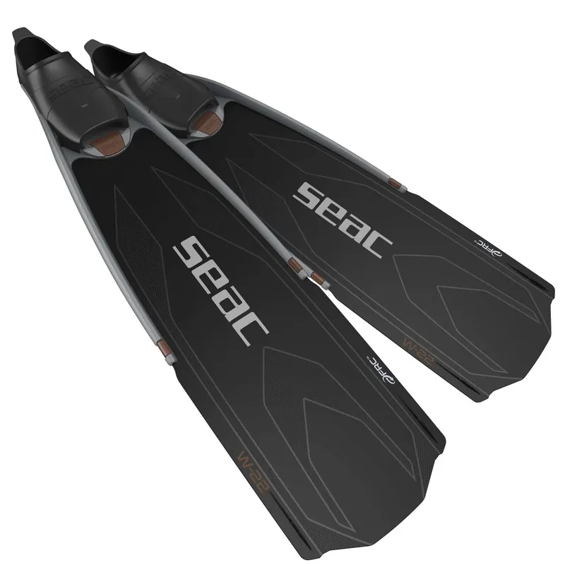 Preisreduziert Freediving and Spearfishing Fins W-22 Black-Red 35-36 Seac 71-59NR-35-36
