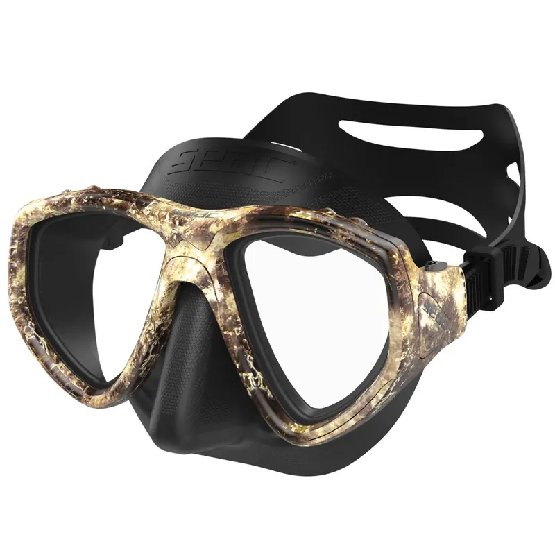 Freediving and Spearfishing Mask One Camo Seac 9449K Neue Kollektion