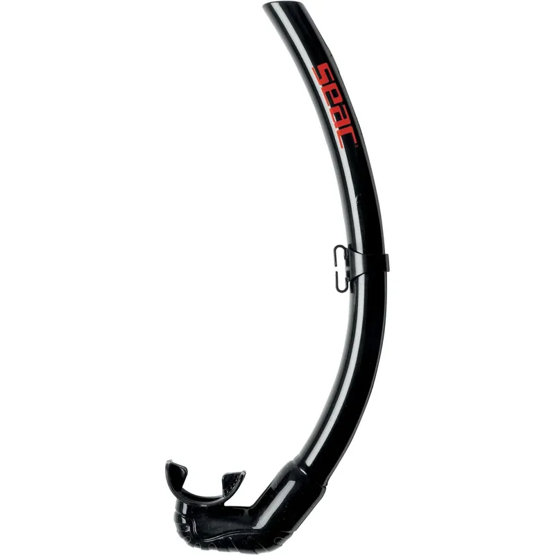 Neue Ware Freediving and Spearfishing Snorkel Top Flex Black Seac 84-34N-SBL