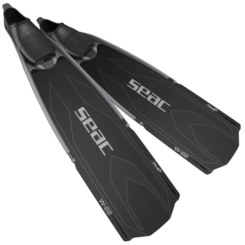 Angebot Freediving and Spearfishing Fins W-22 Black 47-48 Seac 71-59N-47-48