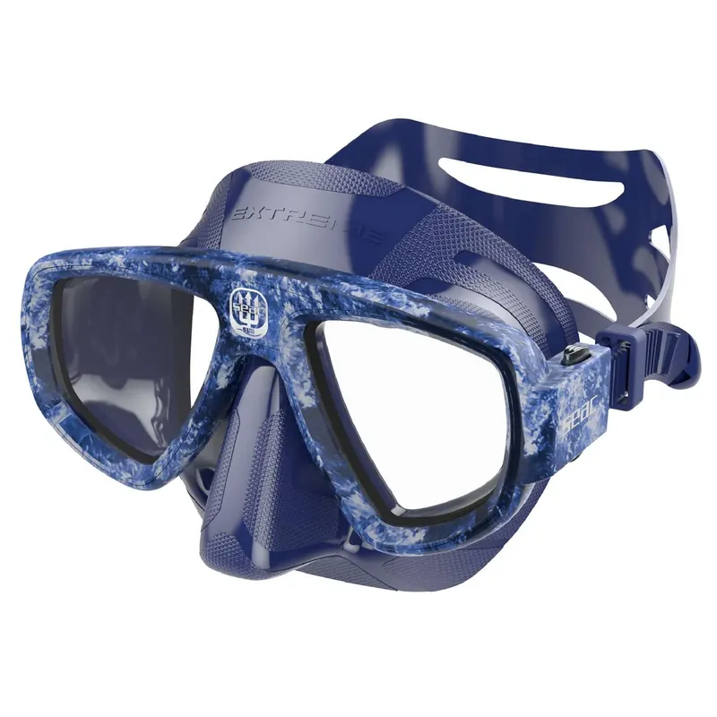 Freediving Mask Extreme Camo Blue Seac 75-33MK-SB Billig