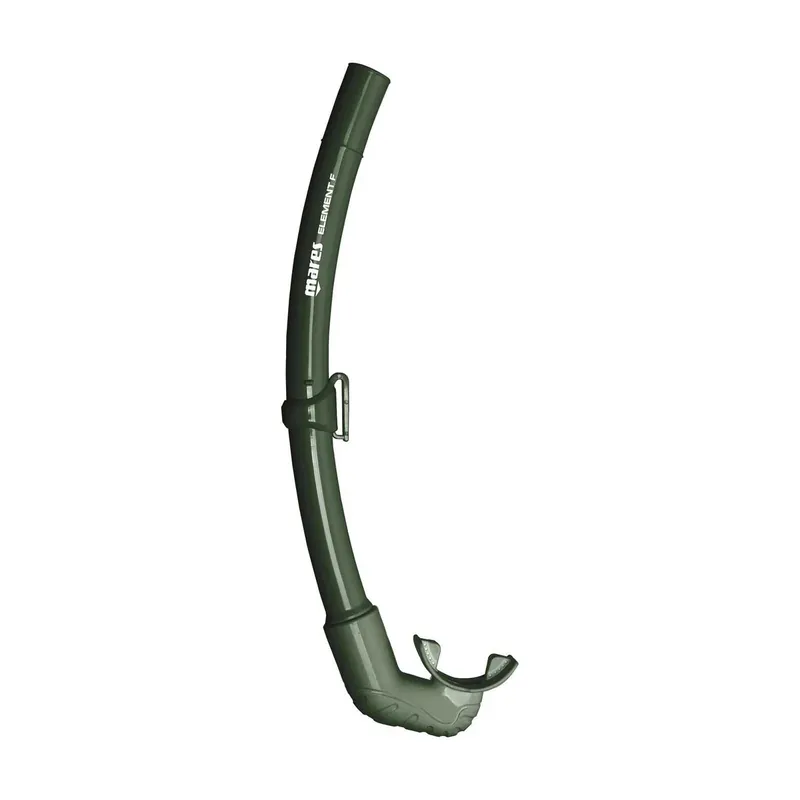Geprüft Freediving Snorkel Element Floating Olive Mares 421458OLSA