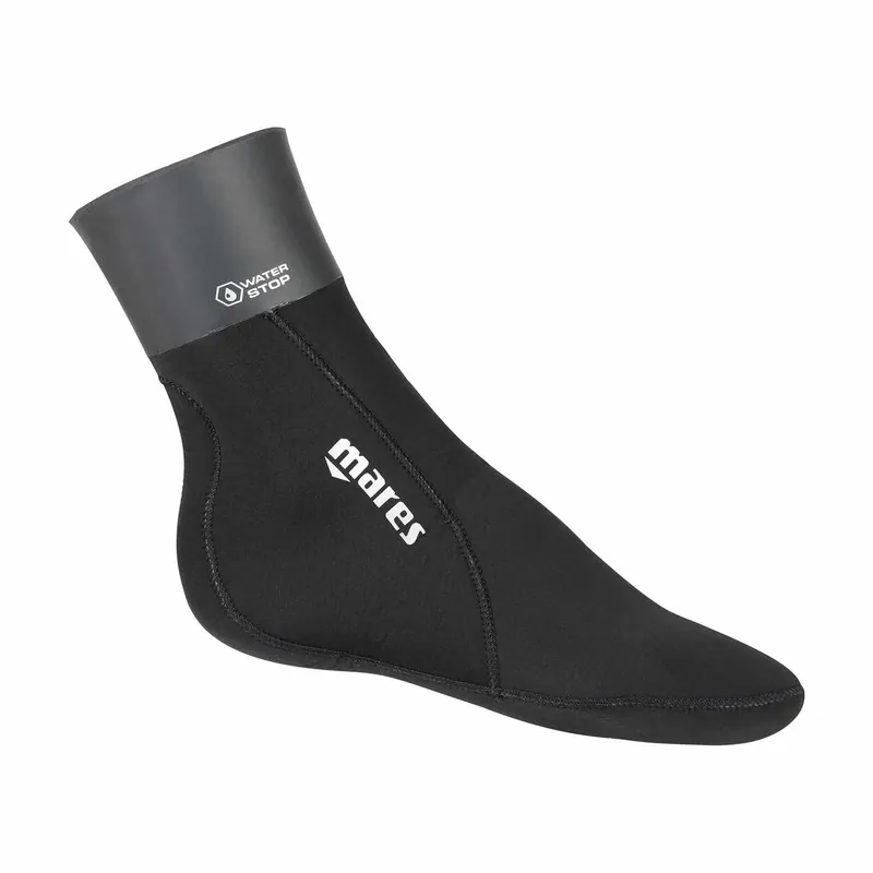 Kracherpreis Freediving Socks 5-6mm Black M-L Mares 422674M-L