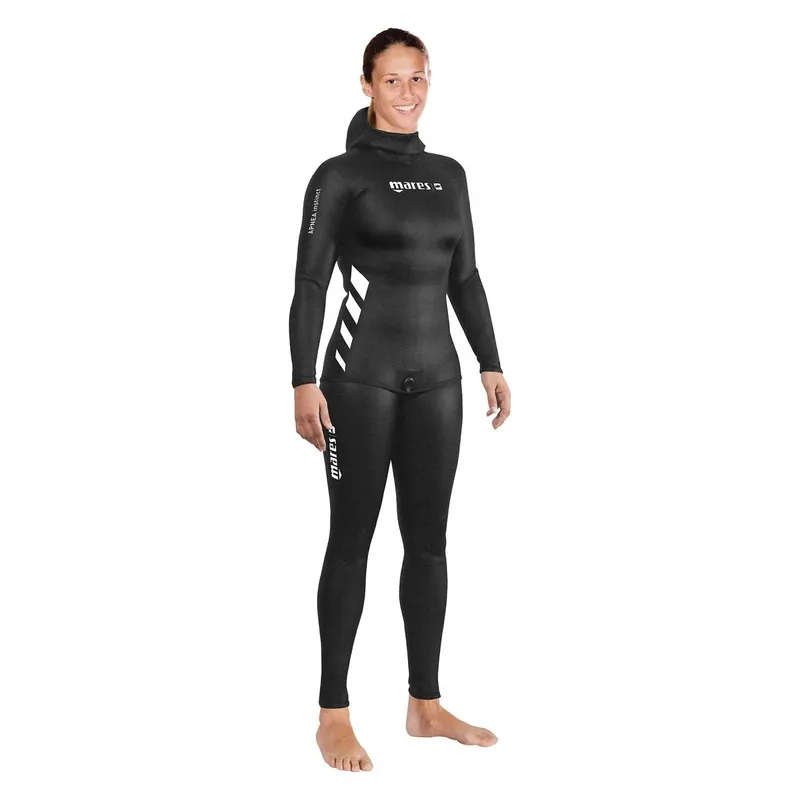 Beliebt Freediving Wetsuit Jacket Apnea Instinct 50 Woman 5mm Black-White Size 1 Mares 422461S1