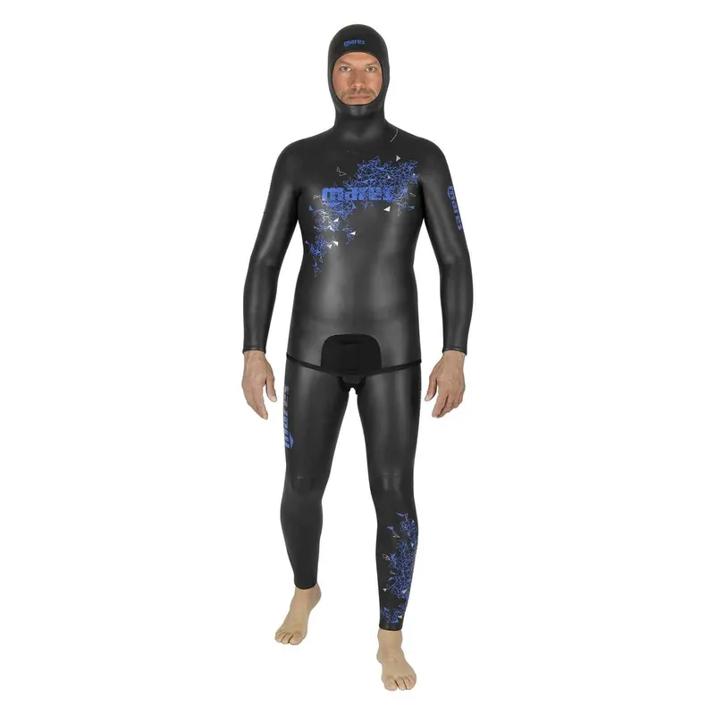 Freediving Wetsuit Pants Prism Skin Man 5mm Black-Blue Size 6 Mares 422323S6 Begrenztes Angebot