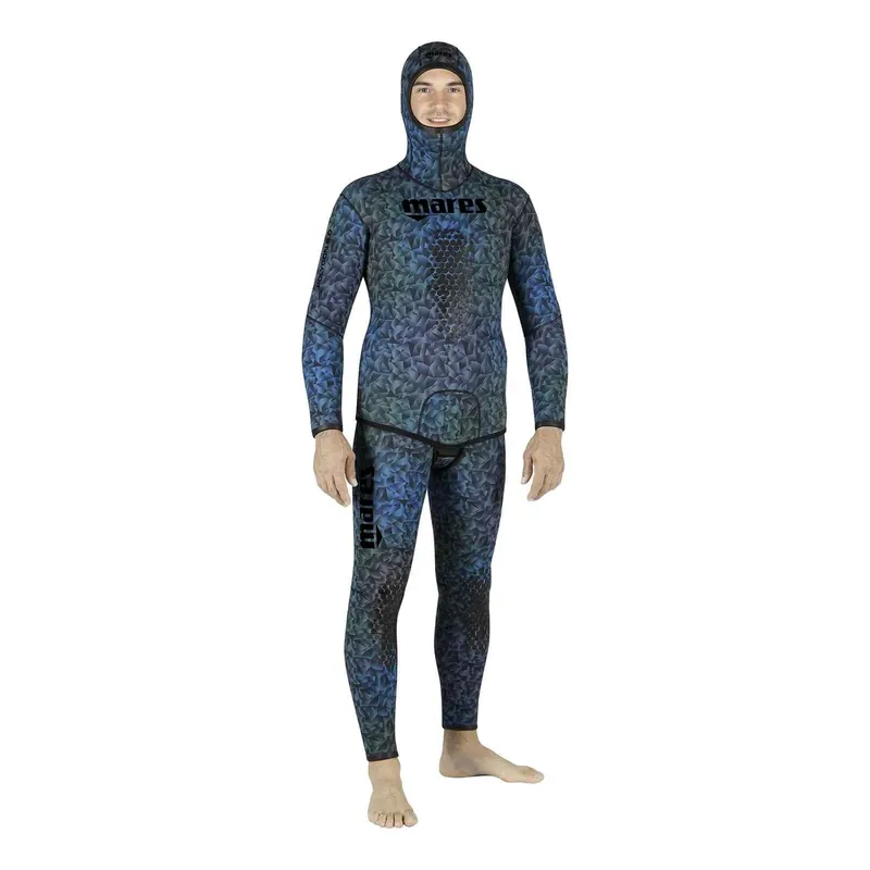 Super-Preis Freediving Wetsuit Jacket Polygon 30 3mm Blue-Indigo Size 2 Mares 422304S2
