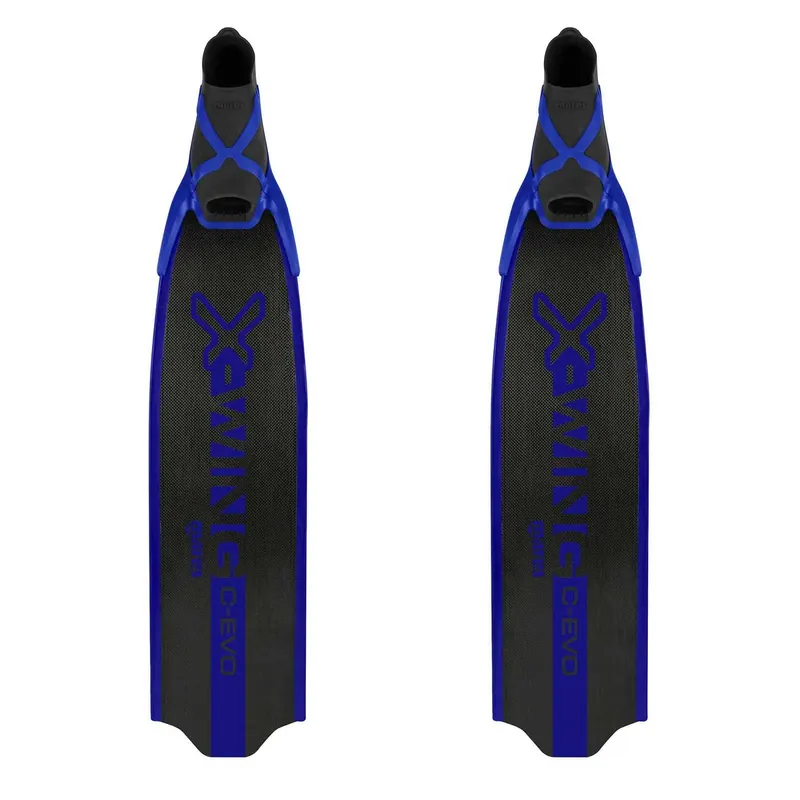 Sonderangebot Freediving Fins X-Wing C-Evo Soft Black-Blue EU 38-39-UK 5-6-USA 6-7 Mares 420423SFT038