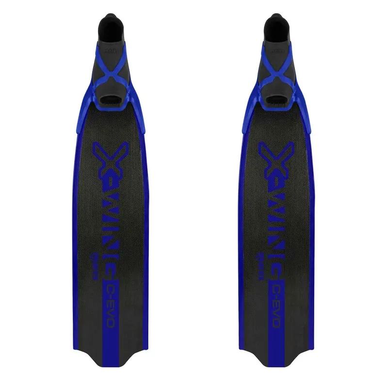 Top-Seller Freediving Fins X-Wing C-Evo Medium Black-Blue EU 38-39-UK 5-6-USA 6-7 Mares 420423MED038