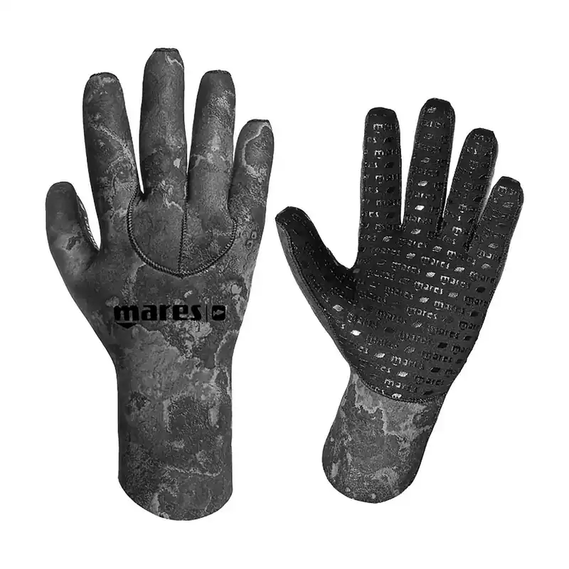 Must-Have Freediving Gloves 3mm Camo Black L Mares 422665L