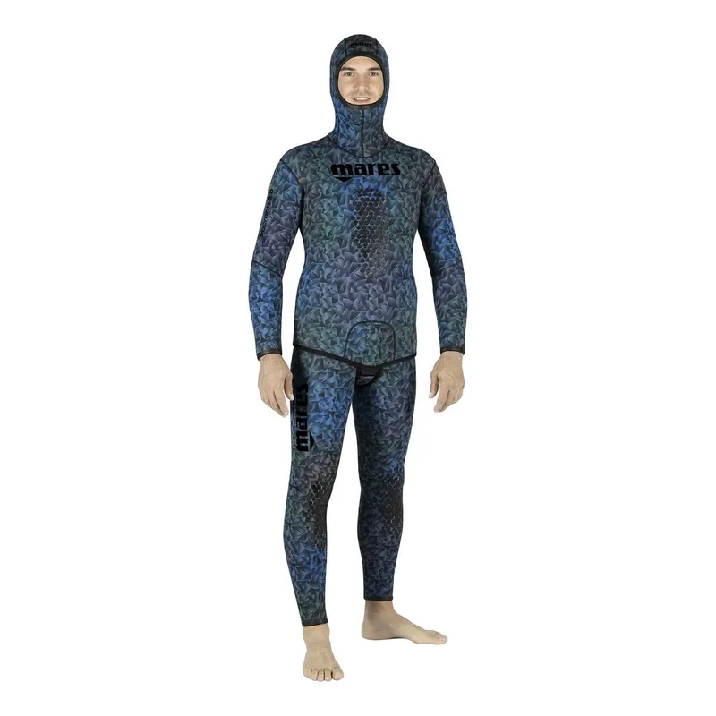Angebot Freediving Wetsuit Jacket Polygon 30 3mm Blue-Indigo Size 6 Mares 422304S6