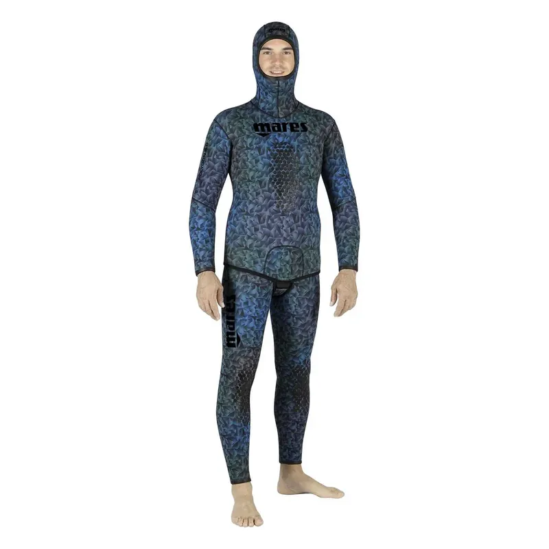 Freediving Wetsuit Pants Polygon 30 3mm Blue-Indigo Size 4 Mares 422305S4 Knallerangebot