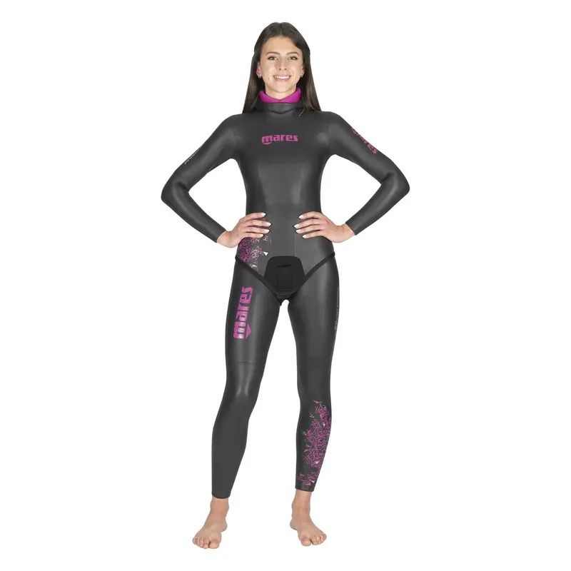 Neuheit Freediving Wetsuit Jacket Prism Skin Woman 5mm Black-Pink Size 5 Mares 422324S5