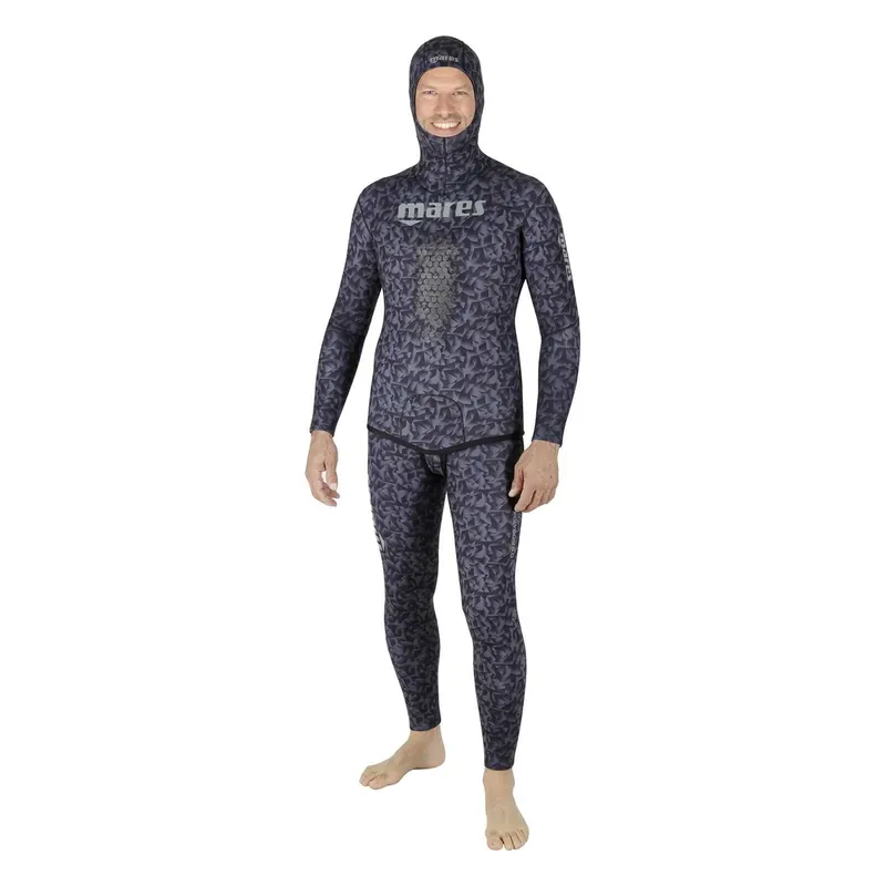 Top-Seller Freediving Wetsuit Pants Polygon Black 50 5mm Indigo-Camo Size 6 Mares 422321S6
