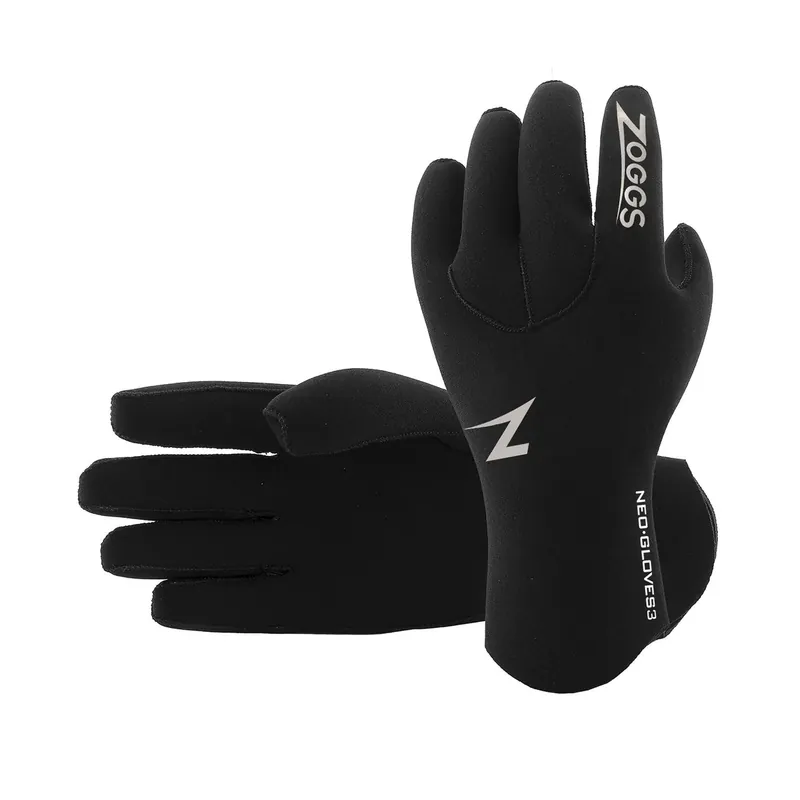 Swim Gloves Neo 3 Unisex Black M Zoggs 464046BKM Aktuell